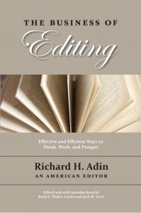 The Business of Editing cover